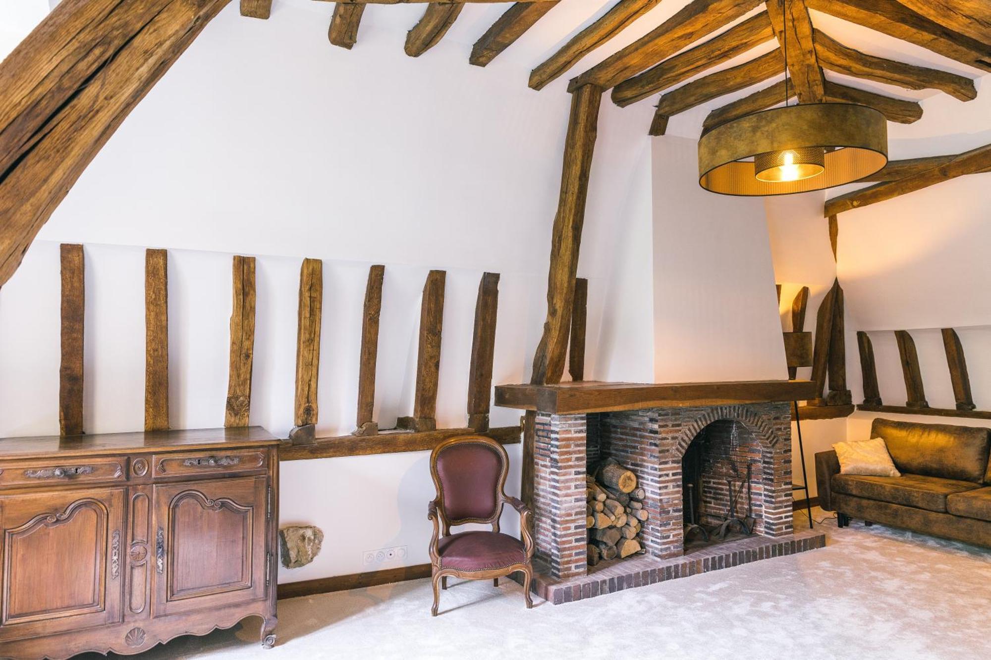 Sepeaux-Saint-Romain Maison D'Hotes Le Prieure Du Preux المظهر الخارجي الصورة