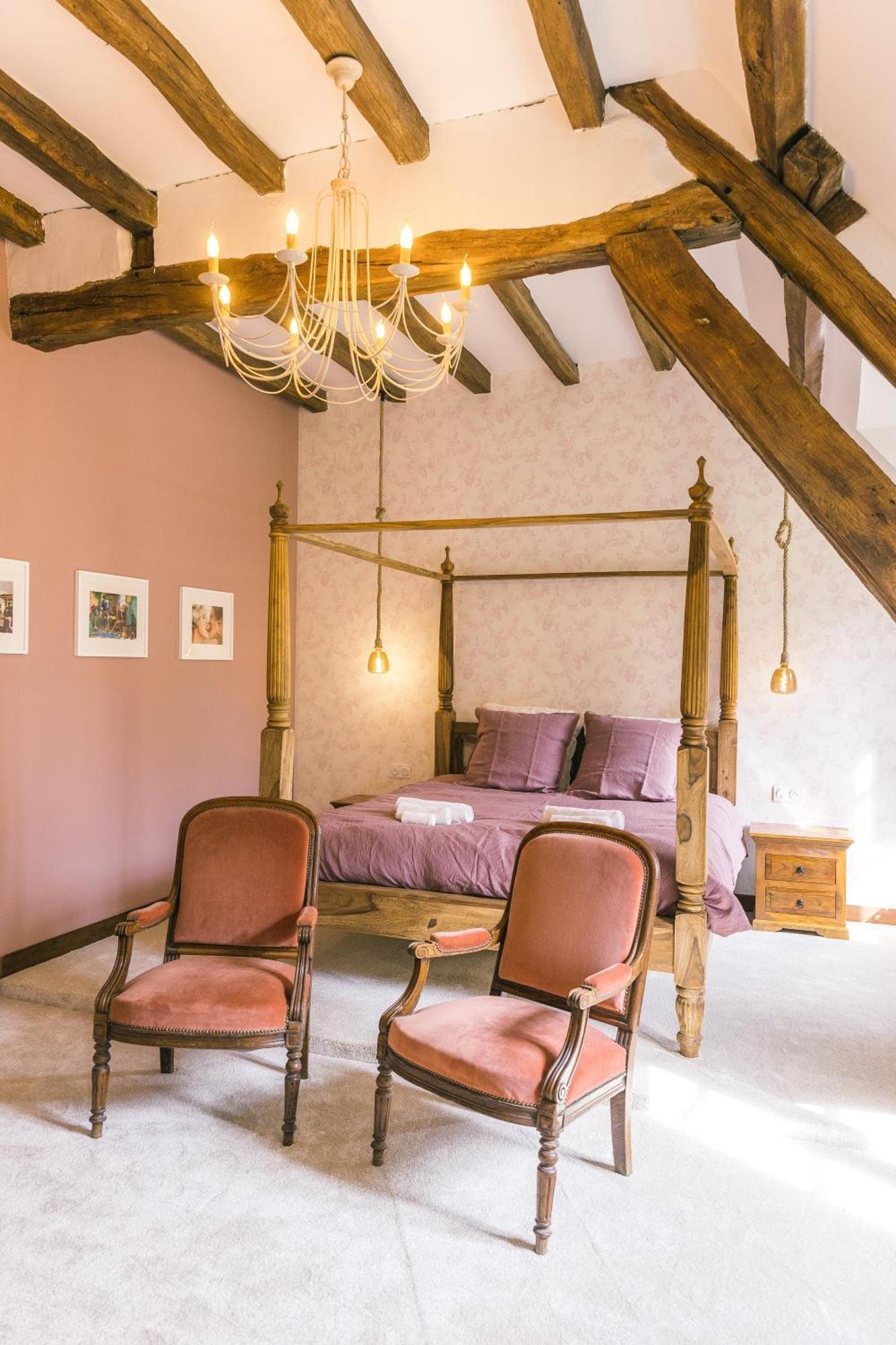 Sepeaux-Saint-Romain Maison D'Hotes Le Prieure Du Preux المظهر الخارجي الصورة