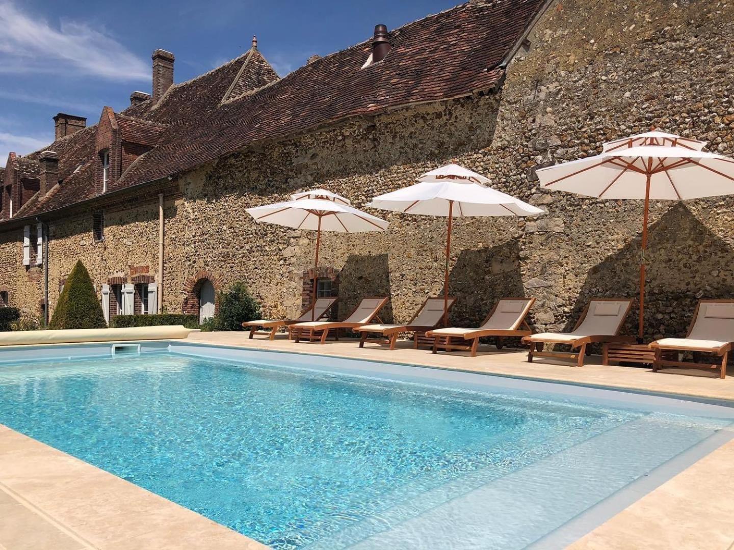 Sepeaux-Saint-Romain Maison D'Hotes Le Prieure Du Preux المظهر الخارجي الصورة